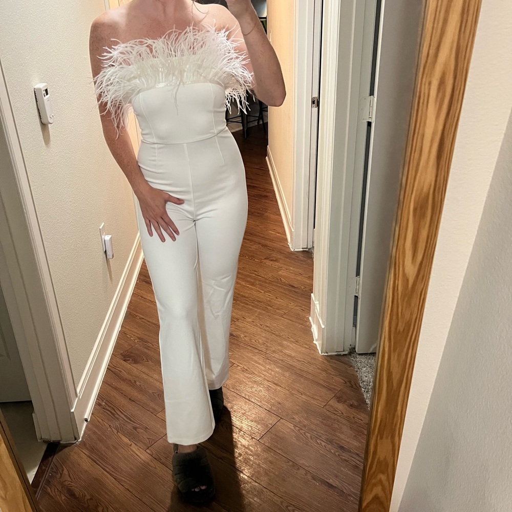 White Jumpsuit/Playsuit